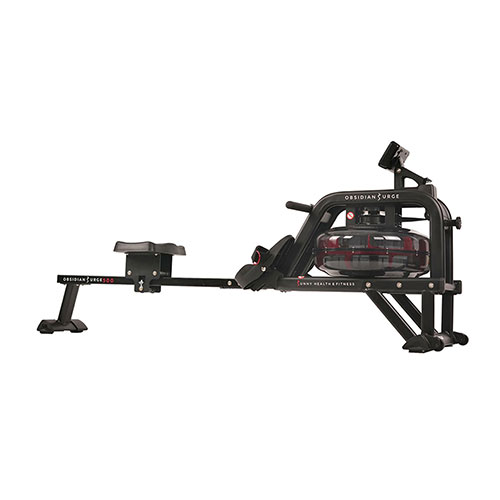 Obsidian Surge Water Rowing Machine w/ LCD Monitor