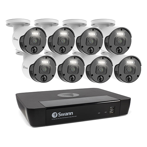 8 Camera 8 Channel 4K Master-Series NVR Security System