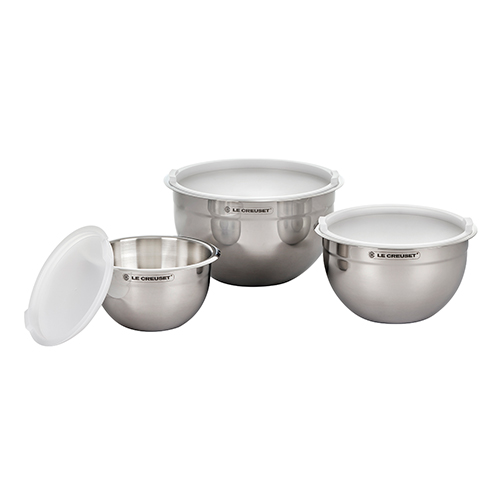 Stainless Steel Mixing Bowls, Set of 3
