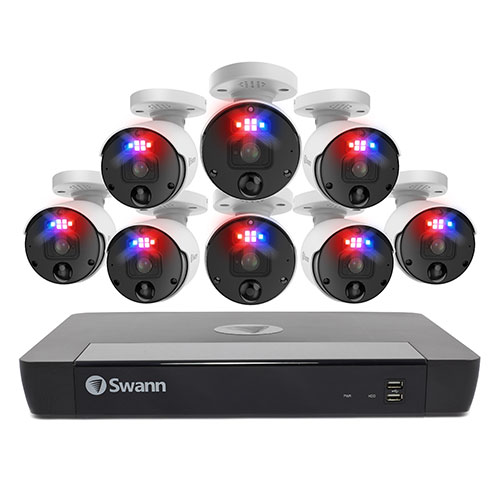 8 Camera 16 Channel 4K Ultra HD Pro Professional NVR Security System