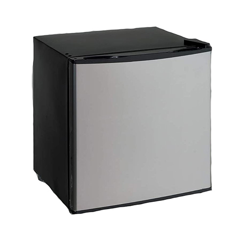 1.4 Cubic Foot Compact Refrigerator or Freezer, Black & Platinum