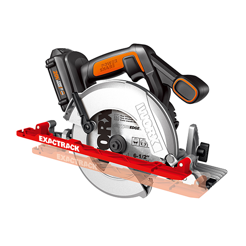 ExacTrack 20V 6.5" Circular Saw w/ Battery & Charger
