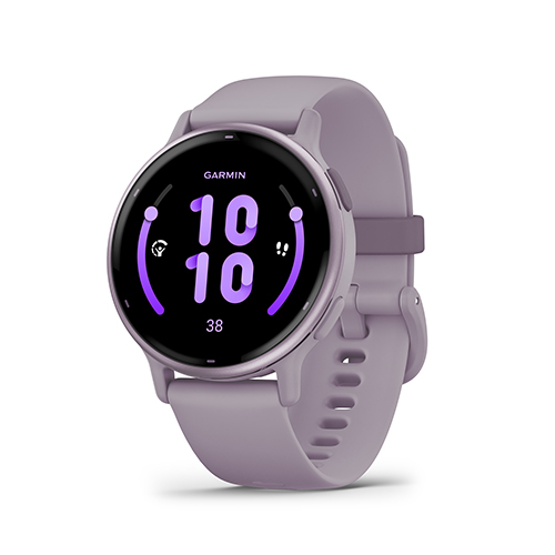 vivoactive 5 Fitness Smartwatch, Metallic Orchid w/ Orchid Silicone Band