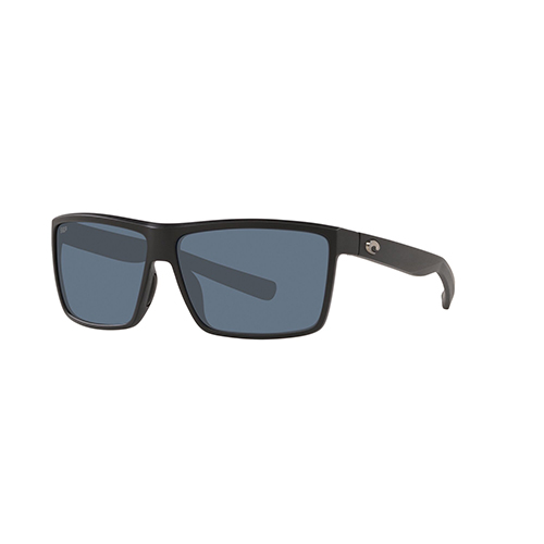 Rinconcito Matte Black Sunglasses w/ Polarized 580P Gray Lens