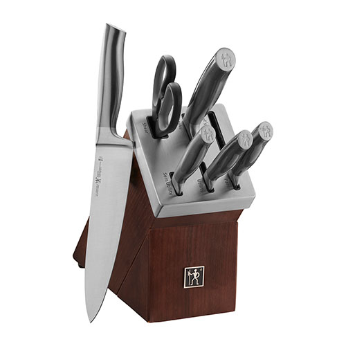 Graphite 7pc Self-Sharpening Knife Block Set