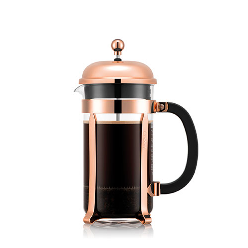 Chambord 8 Cup French Press Coffeemaker, Copper