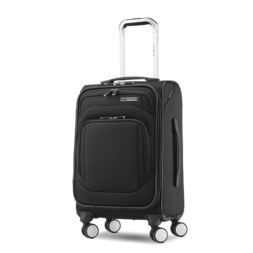 Ascentra Carry-On Softside Spinner, Black