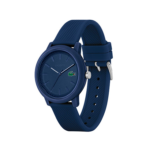 Mens 12.12 All Navy Silicone Strap Watch