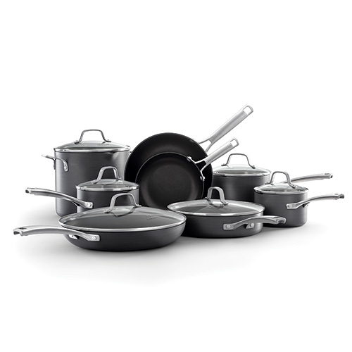 Classic 14pc Hard-Anodized Nonstick Cookware Set