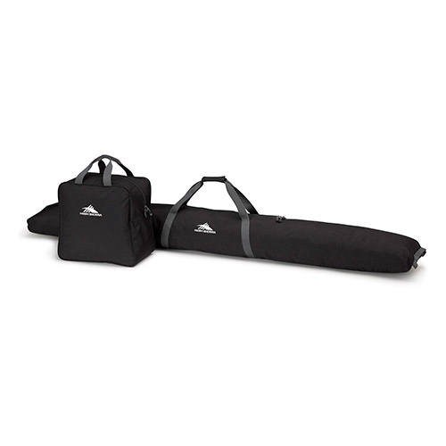Ski Bag & Boot Bag Combo, Black/Mercury