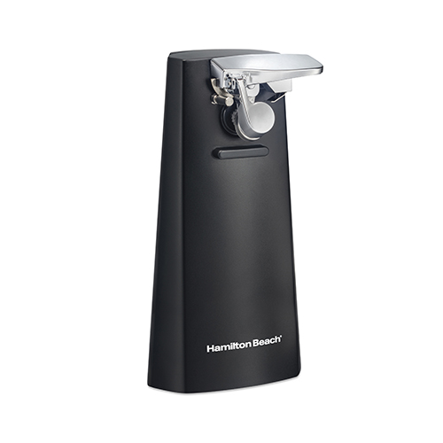 Extra-Tall Can Opener w/ Removable Cutting Lever, Black