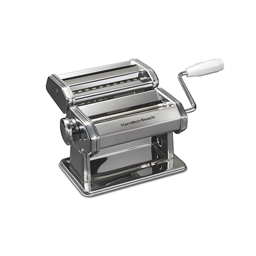 Traditional Pasta Rolling Machine, Stainless Steel