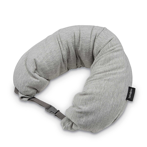 Microbead 3-in-1 Neck Pillow, Frost Gray
