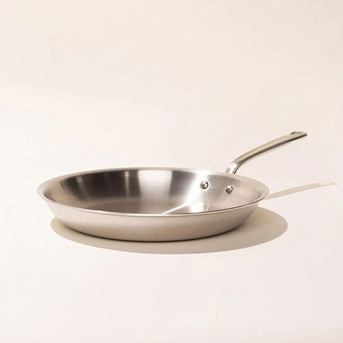 12" 5-Ply Stainless Clad Frying Pan