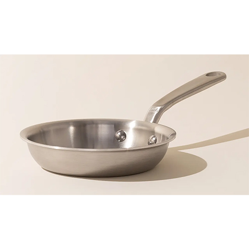 6" 5-Ply Stainless Clad Frying Pan