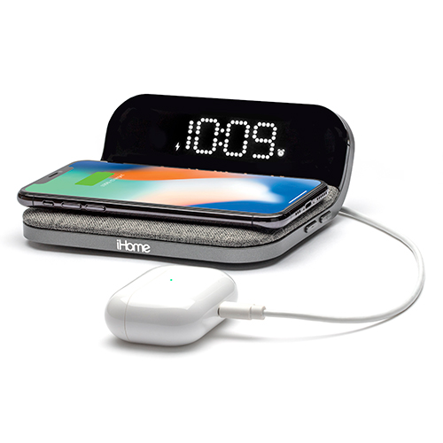 PowerValet Pro Compact Qi Charging Alarm Clock