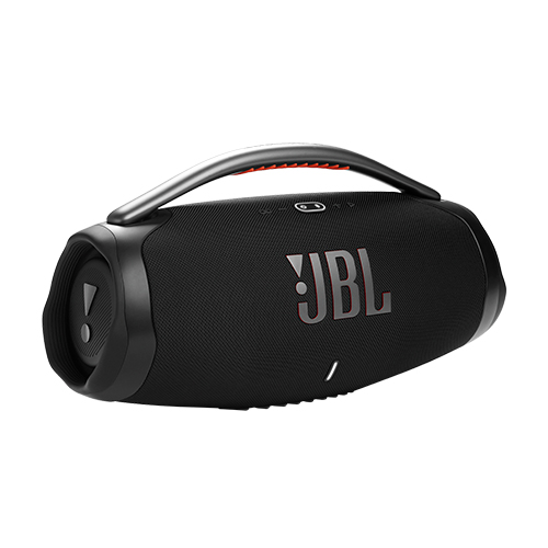 Boombox 3 Waterproof Portable Bluetooth Speaker, Black
