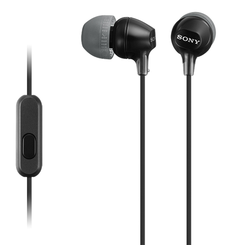 Fashion Wired Earbuds, Black