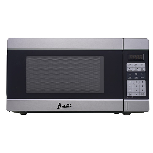 1.1 Cubic Foot 1000W Microwave Oven, Stainless Steel