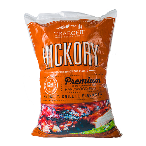 Hickory BBQ Hardwood Pellets, 20lb Bag