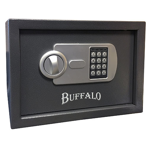 Personal Safe w/ Keypad Lock, Black