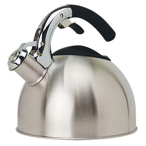 3 Qt Soft Grip Stainless Steel Whistling Kettle
