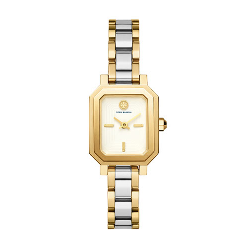 Ladies' Robinson 2-Ton Stainless Steel Double Wrap Watch, Cream Dial