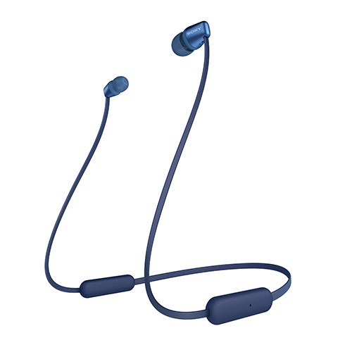 Wireless Behind-the-Neck Earbuds, Blue